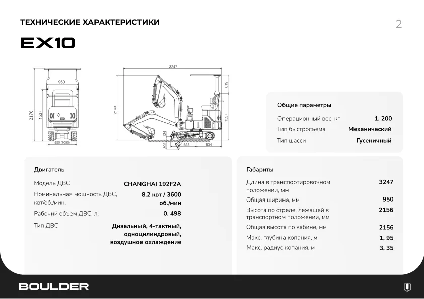 Презентация экскаватора EX10 — 3