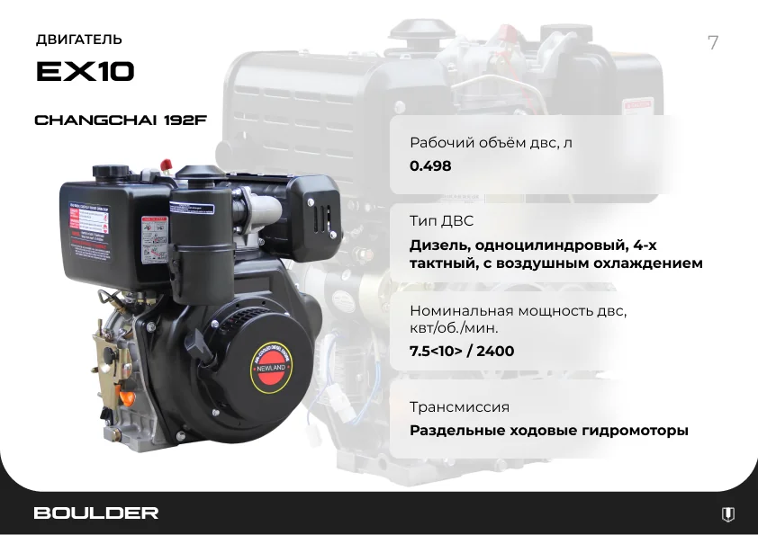 Презентация экскаватора EX10 — 7